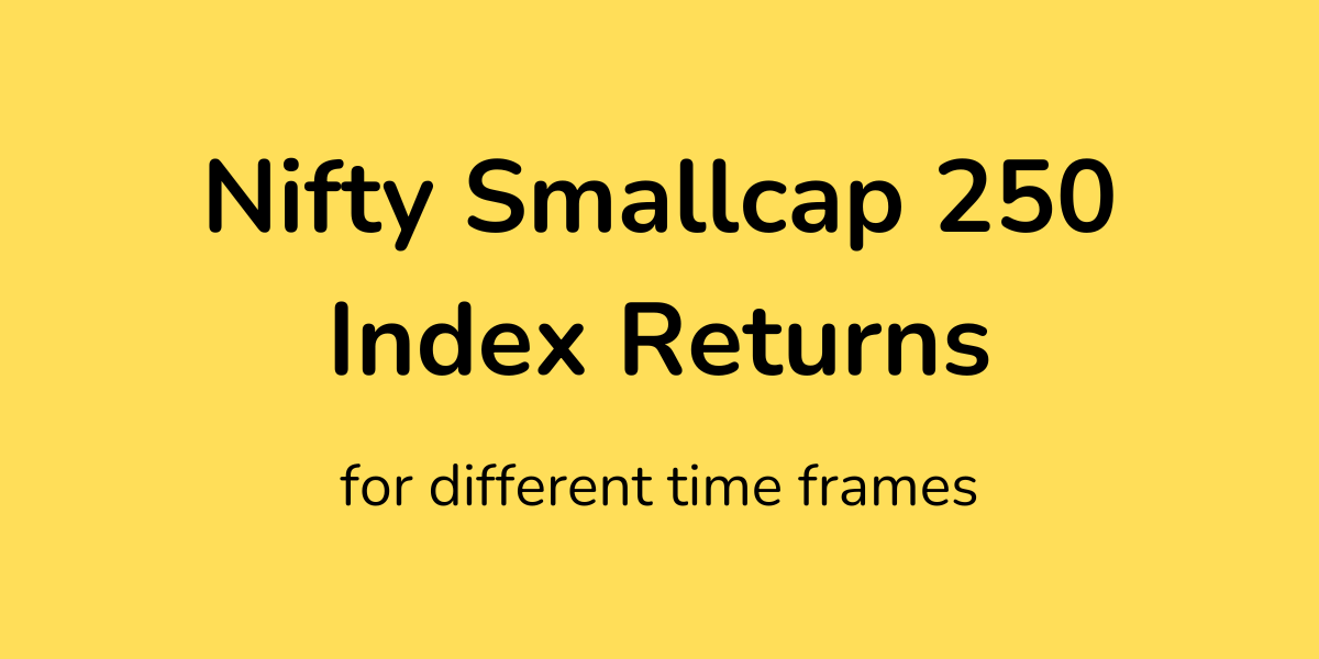 Nifty Smallcap 250 Index Stocks to Buy